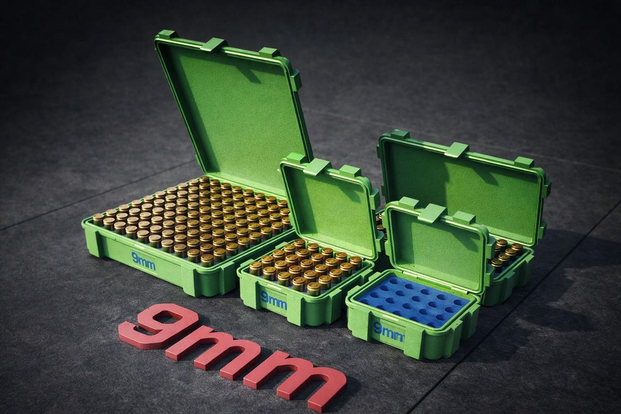 9MM Ammo Storage Box