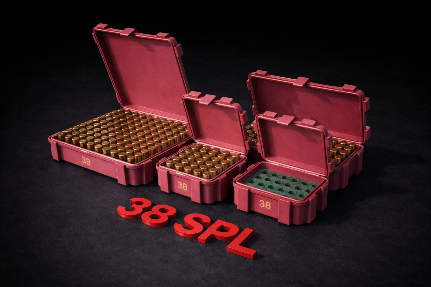 38 Special Ammo Storage Box