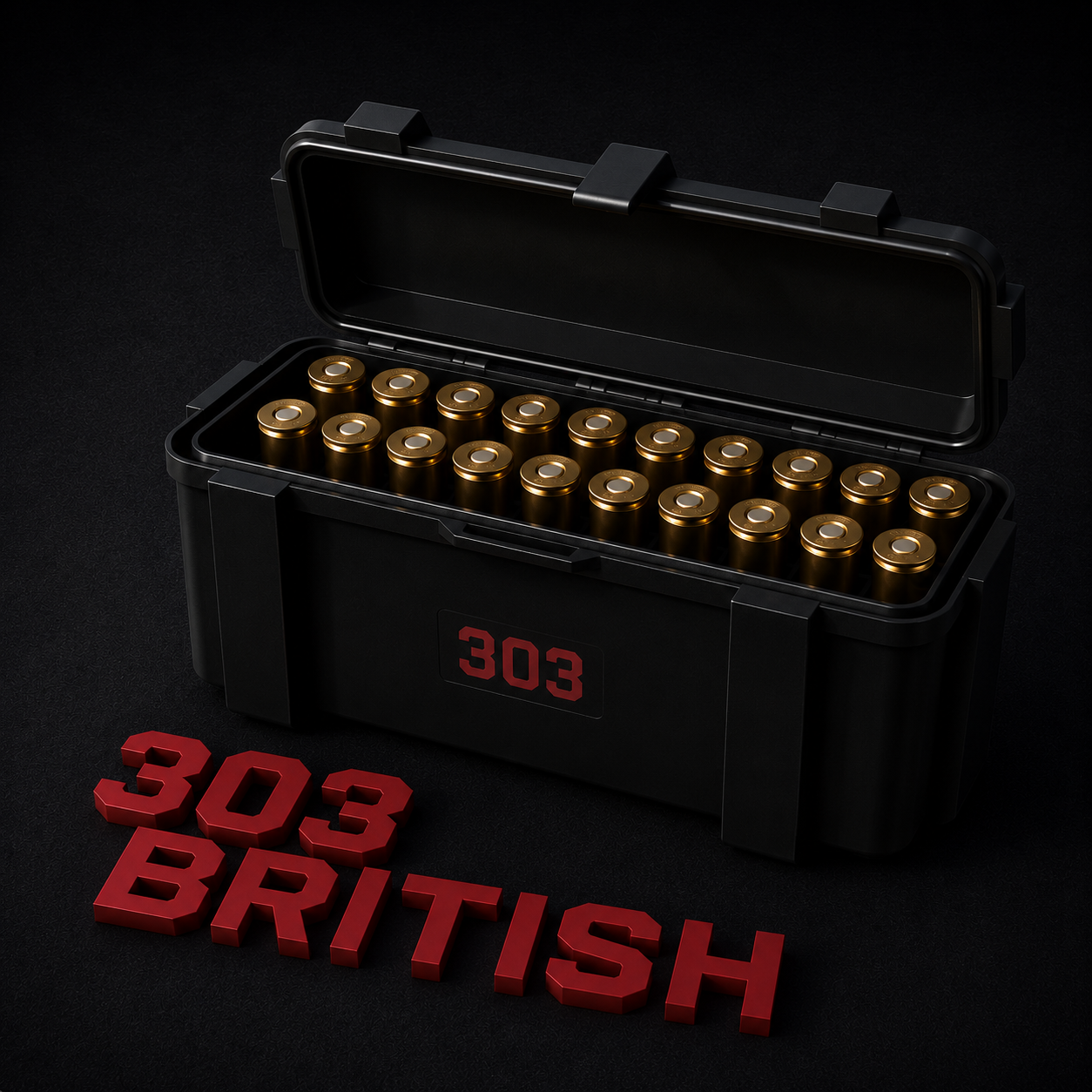 303 Ammo Storage Box